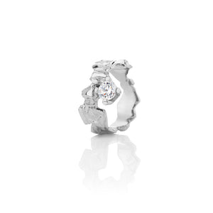 SIGN Jökull silver ring