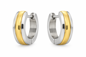ASTORÍA Sylvia Two tone earrings