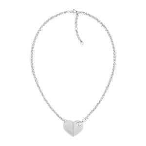 TOMMY HILFIGER Bold Hearts hálsmen með zirkonia 2780926