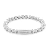 TOMMY HILFIGER Metal Beads armband með zirkonia 2780934