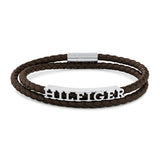 TOMMY HILFIGER Bryan brúnt leðurherraarmband 2790589