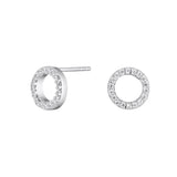 ASTORÍA Anya silver earrings with zirconia