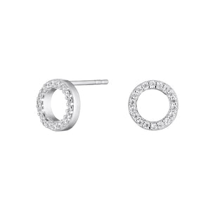 ASTORÍA Anya silver earrings with zirconia