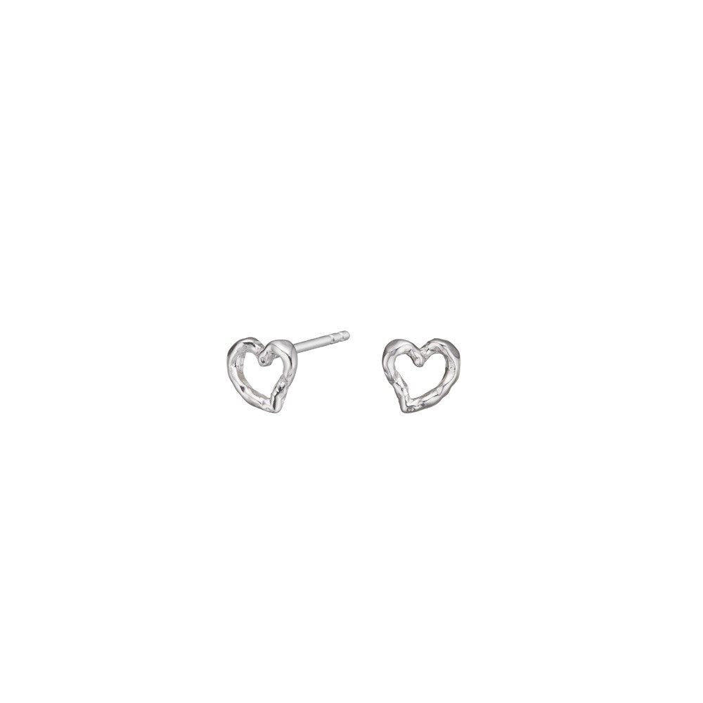 NOA Kids Hearts silfureyrnalokkar ●470900