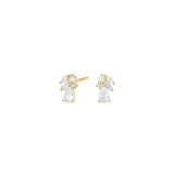 JOANLI Pia gold-plated silver earrings with zirconia ●455900