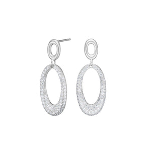 JOANLI Parisa silver earrings with zirconia ●480900
