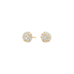 JOANLI Sofie gold-plated silver earrings with zirconia ●655900