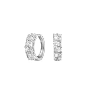 JOANLI Sofie silver earrings with zirconia ●660900