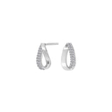NORDAHL Buer silver earrings with zirconia ●180900