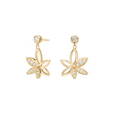 JOANLI Sanna gold-plated silver earrings with zirconia ●155900