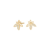 JOANLI Sanna gold-plated silver earrings with zirconia ●165900