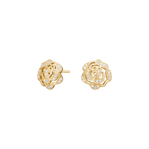 JOANLI Sandra gold-plated silver earrings with zirconia ●185900