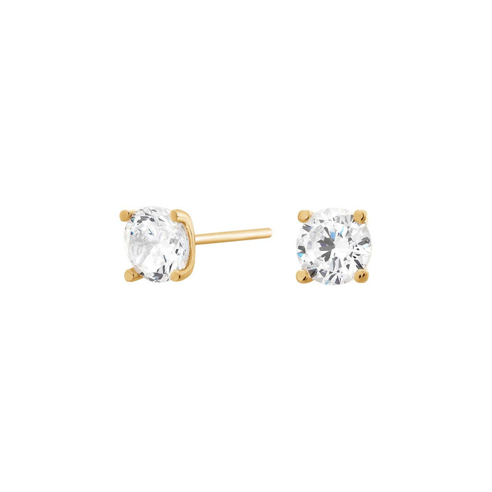 Gulleyrnalokkar 8k með zirkonia 5,5mm