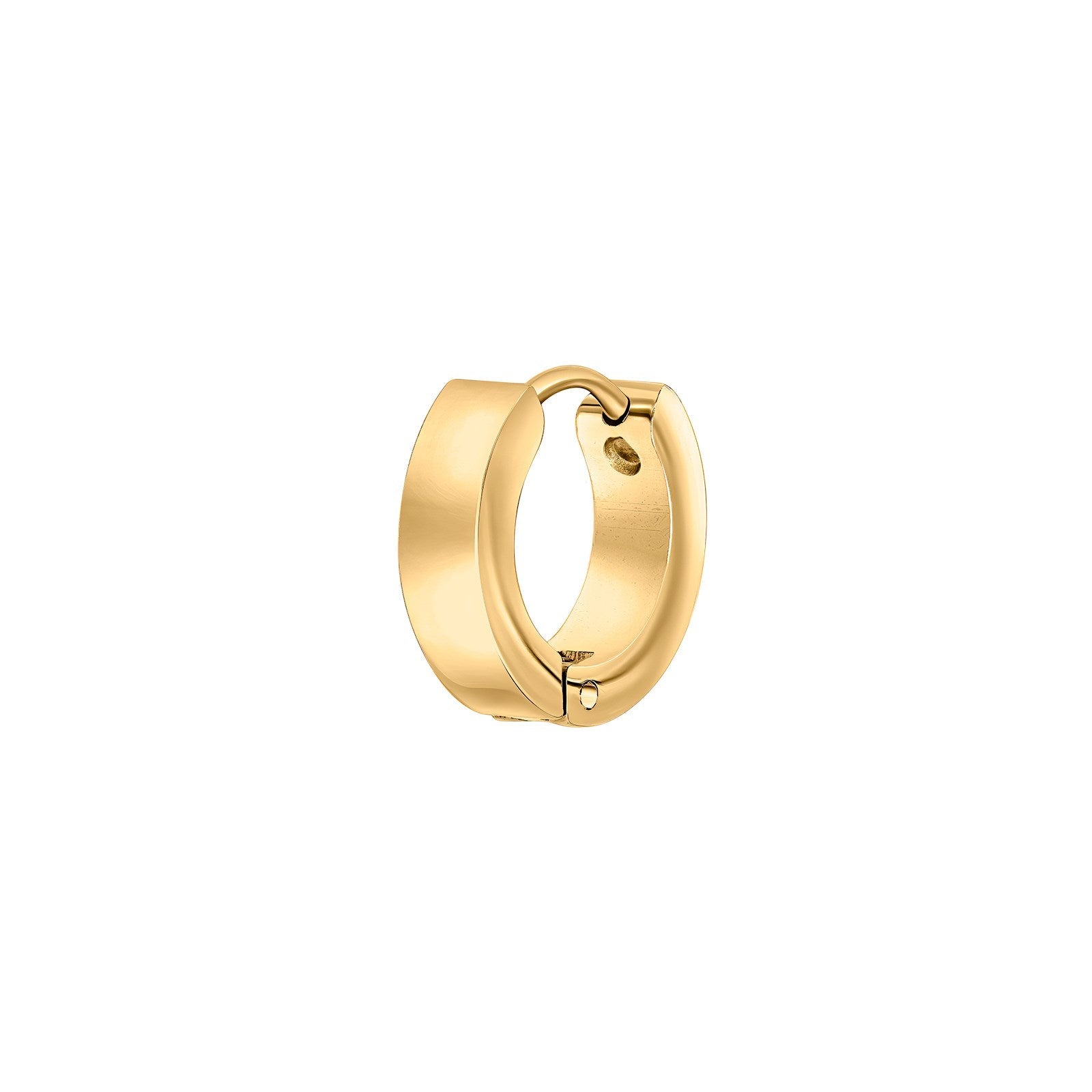 SON Creol gylltur stál eyrnalokkur 13,5mm 1stk ●142800