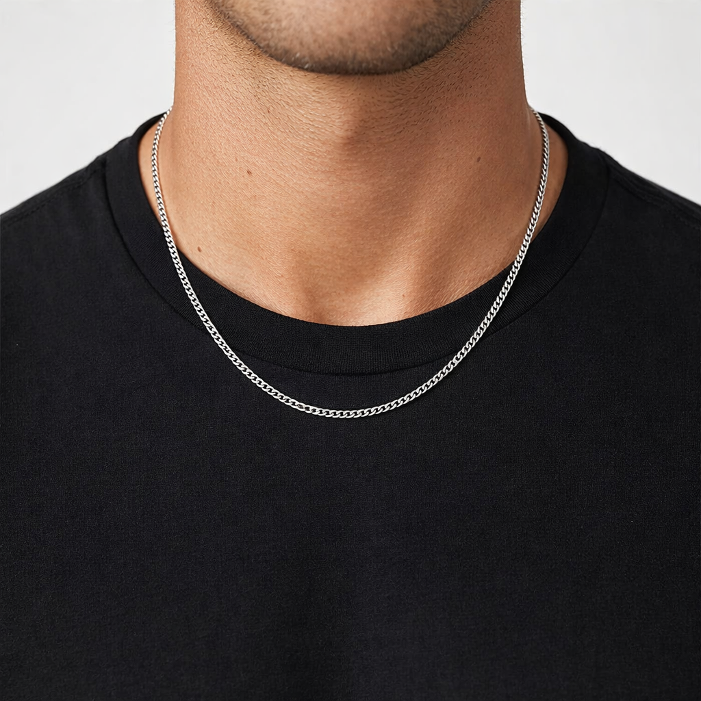 Norr & Sons Heritage silfur herrakeðja #221