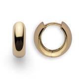 BASTIAN INVERUN gold-plated silver earrings 15mm • 40450