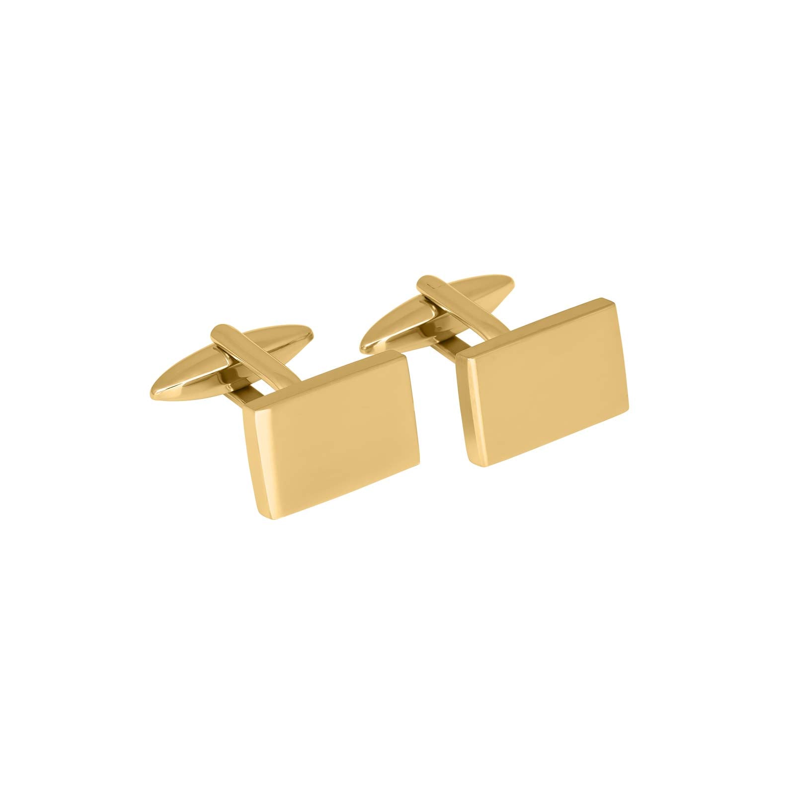 SON Stál ermahnappar með gyllingu