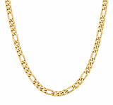 Norr & Sons Figaro gold-plated men's chain #237