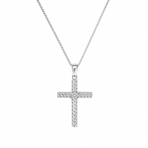 ASTORÍA Elora silver necklace with zirconia stones