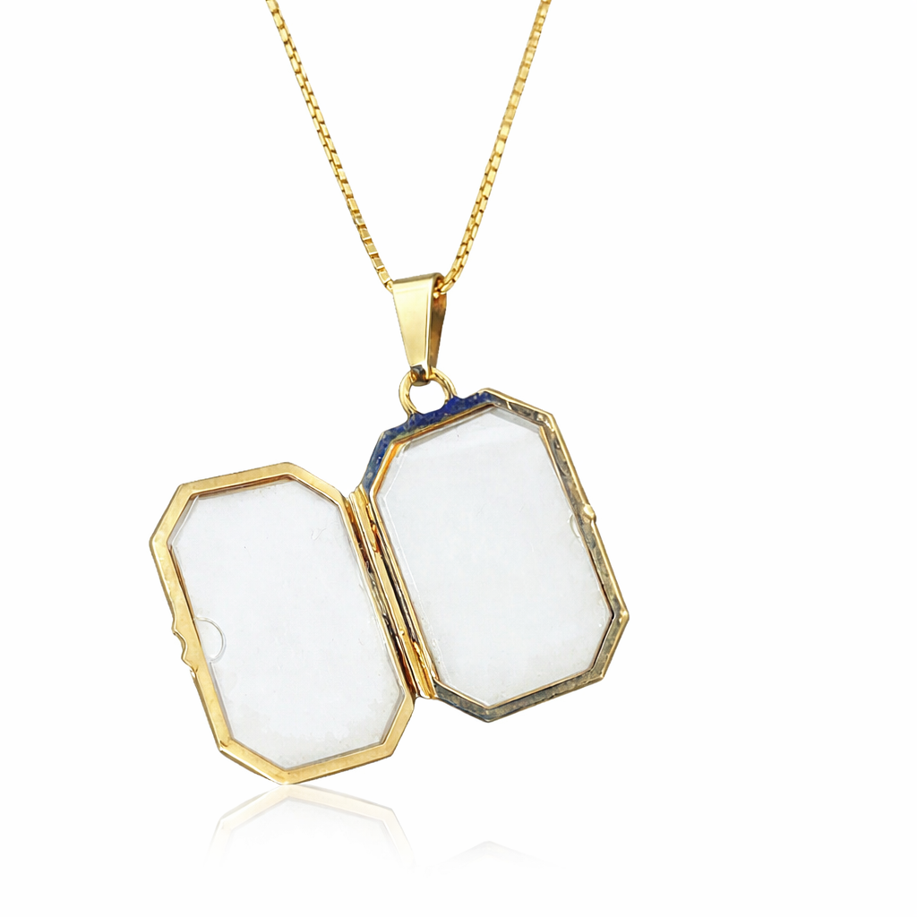 Gullhálsmen 9kt kapsel