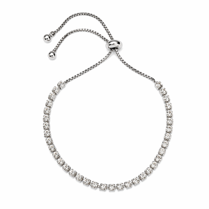 MIRA Misty armband með glærum zirkonia