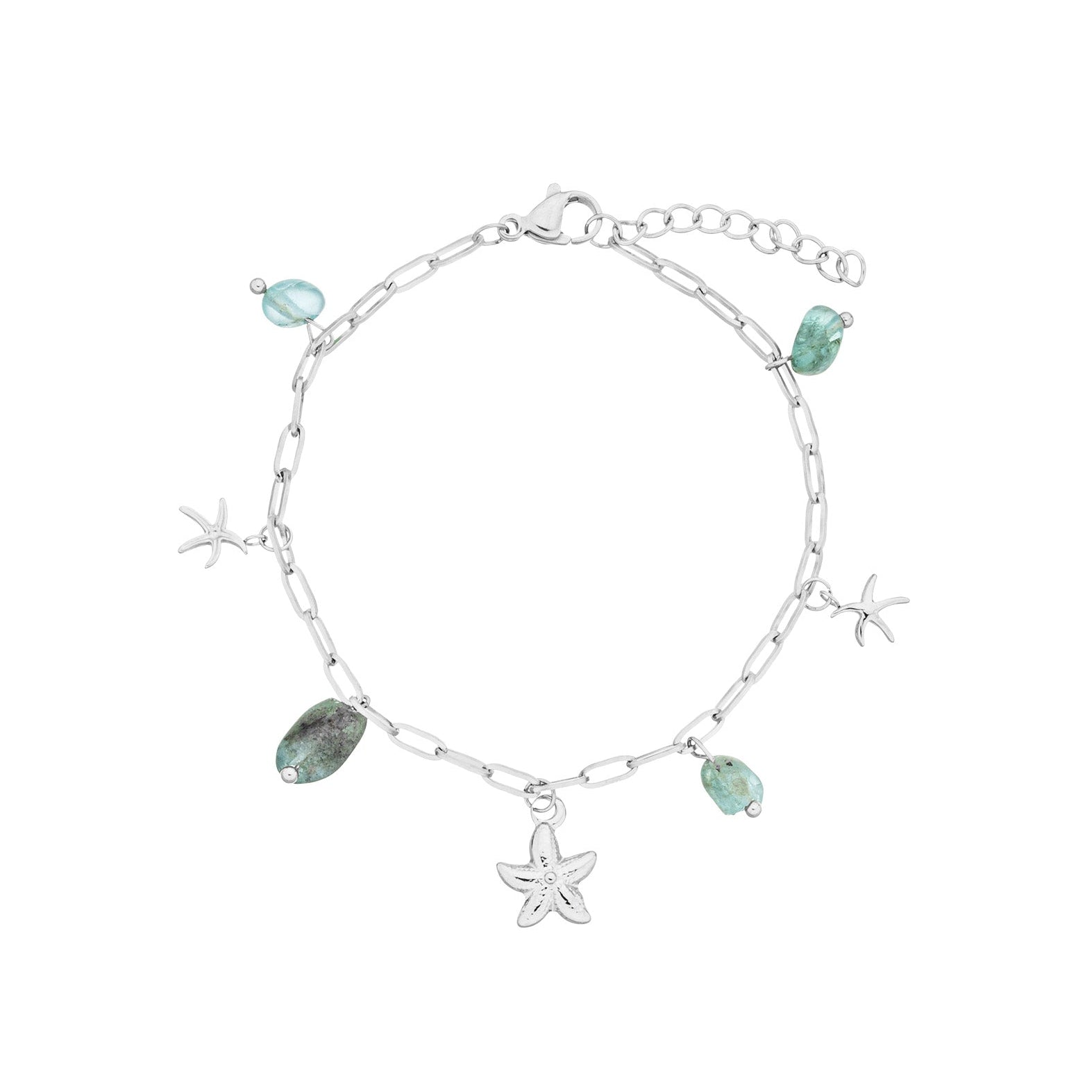 ASTORÍA Linnea armband með Apatite steinum