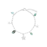 ASTORÍA Linnea armband með Apatite steinum