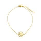 ASTORÍA Bethany gold-plated necklace with zirconia stones | Tree Of Life