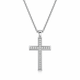 Norr & Sons Aaron men's cross with zirconia #230