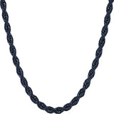 MIRA Cord black necklace
