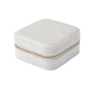 Pouch Ferða skartgripaskrín | Small | Ivory hvítt