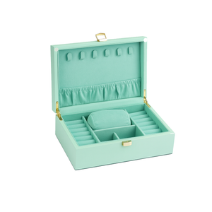 Alma Skartgripaskrín | Frosted Mint blágrænt