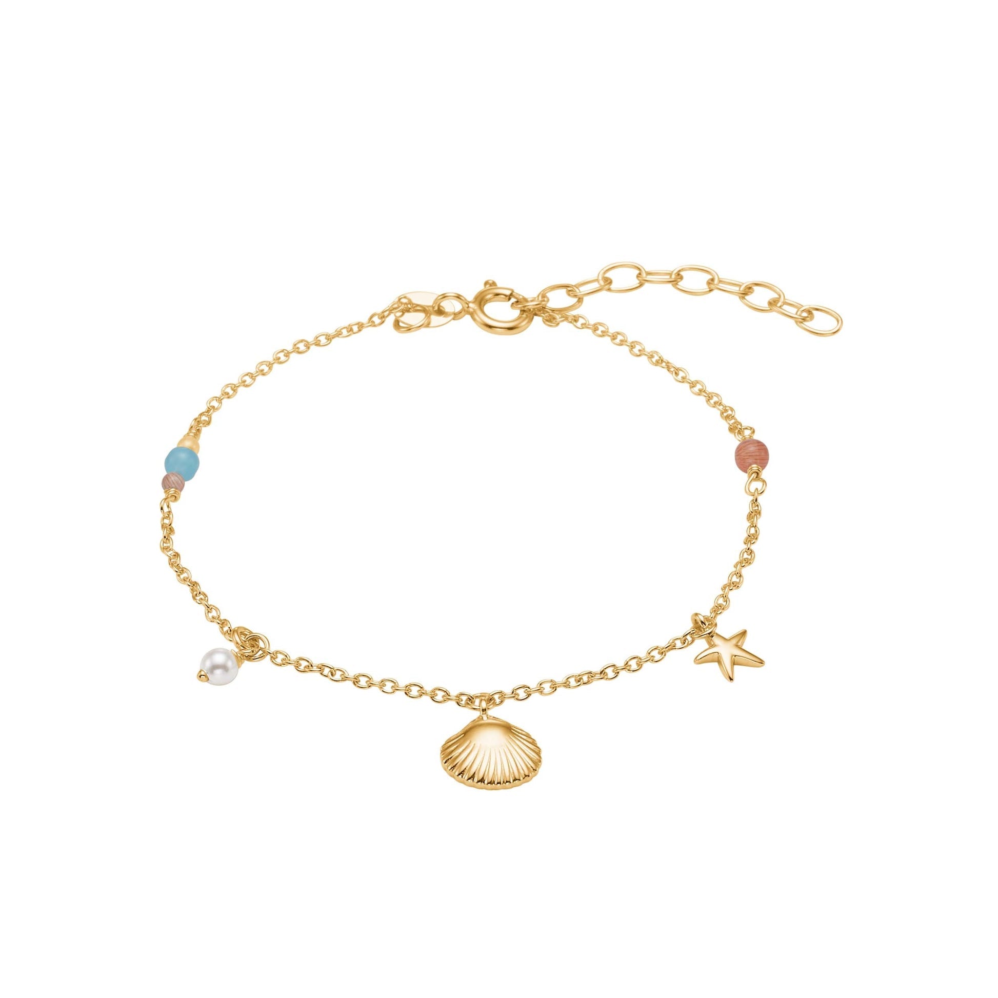 NORDAHL Seaside gyllt silfurarmband ●155900
