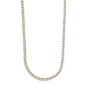 JOANLI Karen gold-plated silver necklace with zirconia ●155942