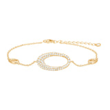 JOANLI Parisa gyllt silfurarmband með zirkonia ●355900