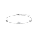 JOANLI Rebecca silfurarmband með zirkonia ●390900