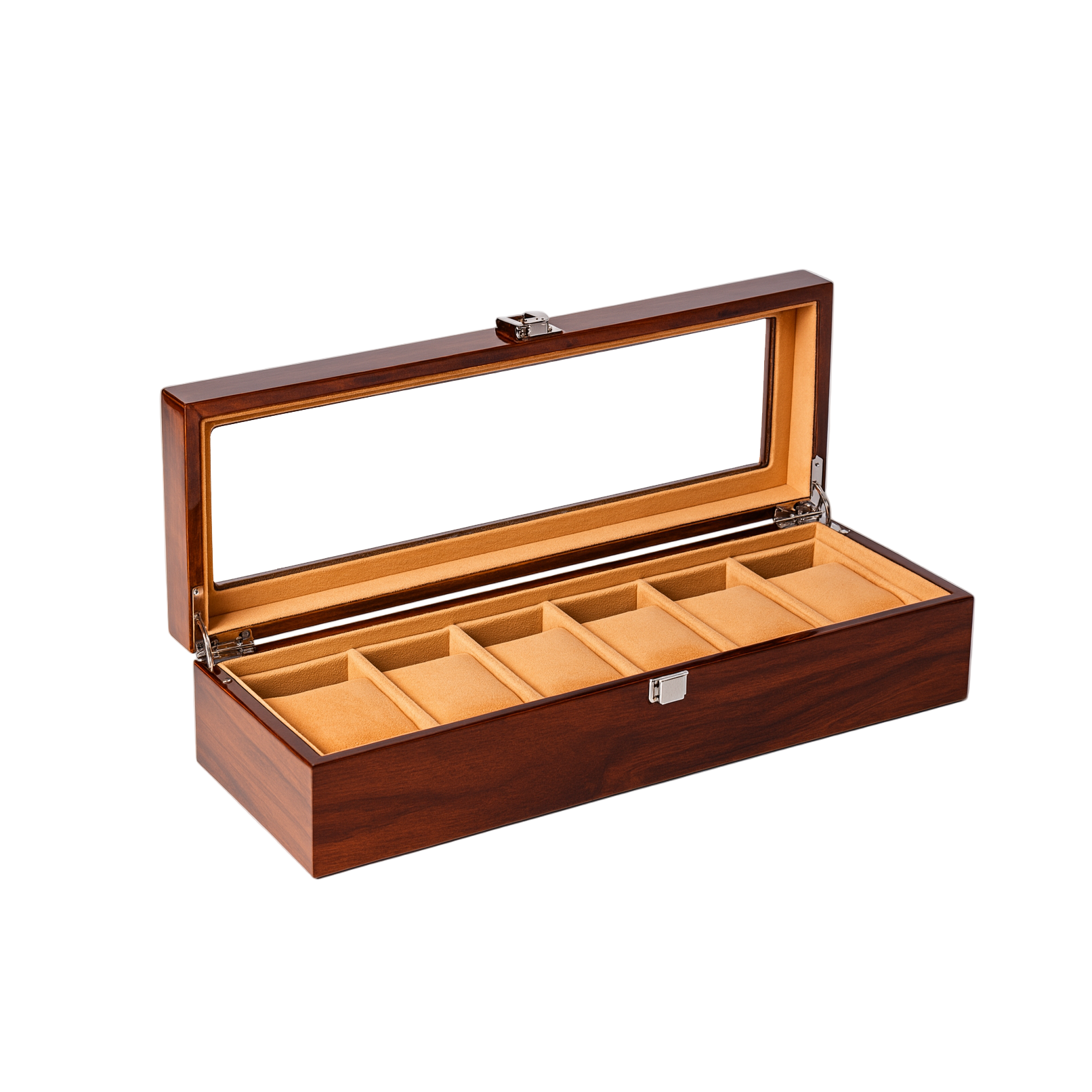 Úraskrín úr við fyrir 6 úr