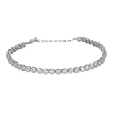 JOANLI Emmy silfurarmband með zirkonia ●510900