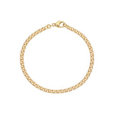 Gullarmband Bismark 14kt 4.0mm