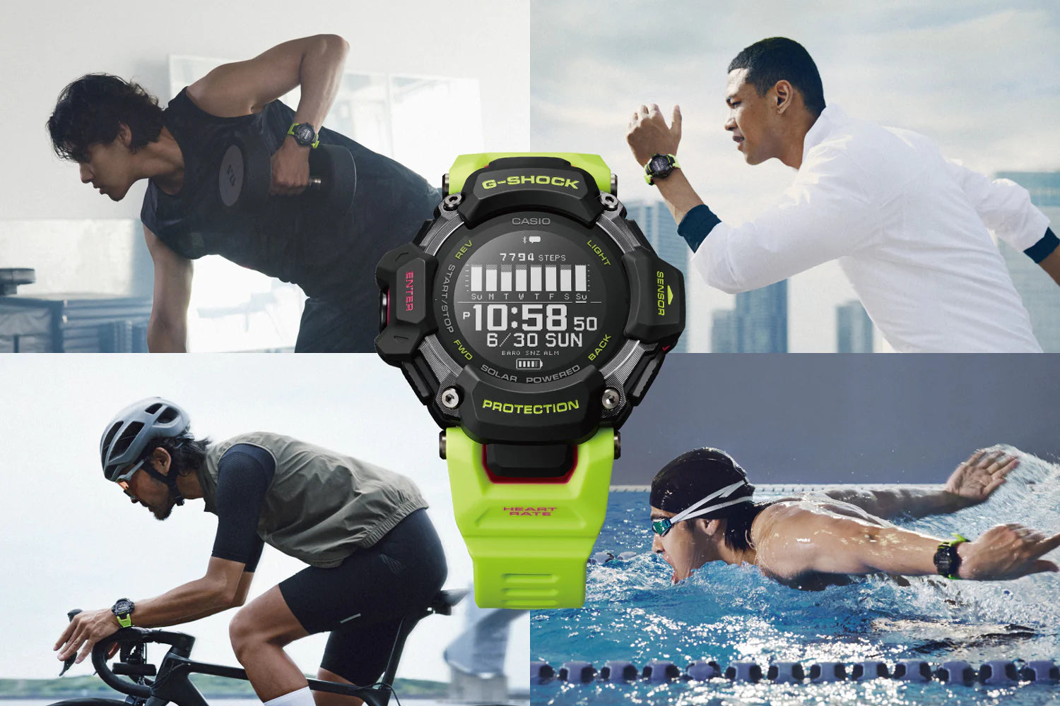 CASIO G-Shock G-Squad GBD-H2000-1A9ER Snjallúr