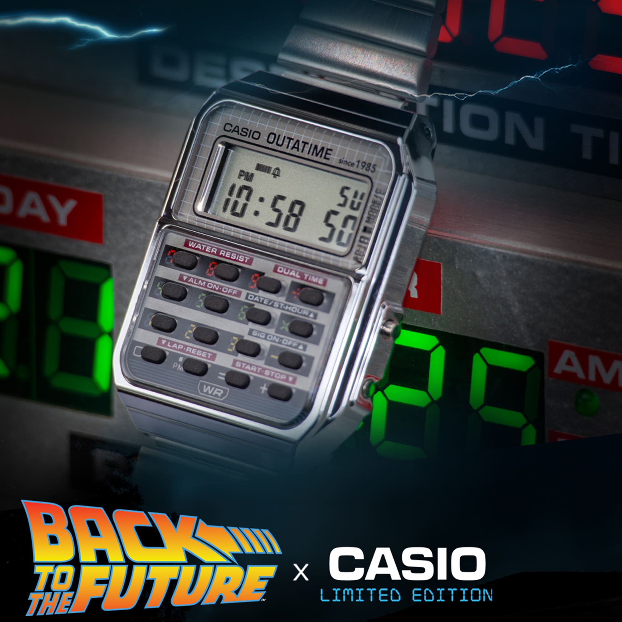 CASIO Vintage Back To The Future CA-500WEBF-1AER