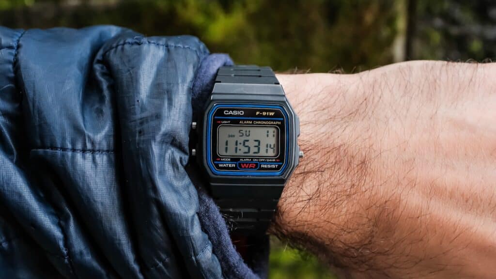 CASIO Timeless Collection F-91W-1YEG