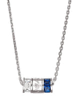 ARMANI silver necklace with zirconia