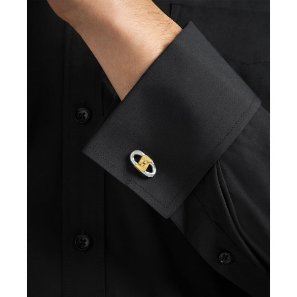ARMANI Eagle Link ermahnappar EGS3184