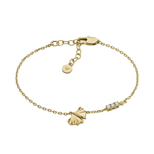 ARMANI Gingko Leaf gyllt armband EGS3263