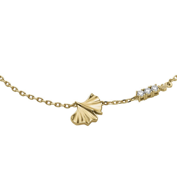 ARMANI Gingko Leaf gyllt armband EGS3263