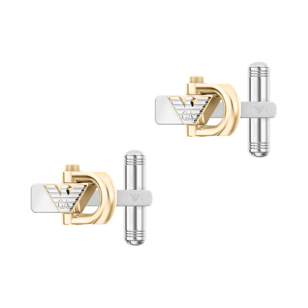 ARMANI Eagle Logo ermahnappar EGS3371