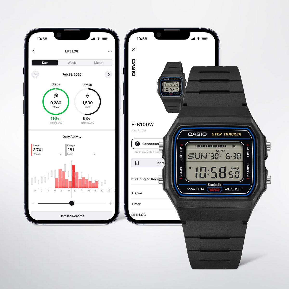 CASIO Timeless Collection F-B100W-1AEF Snjallúr