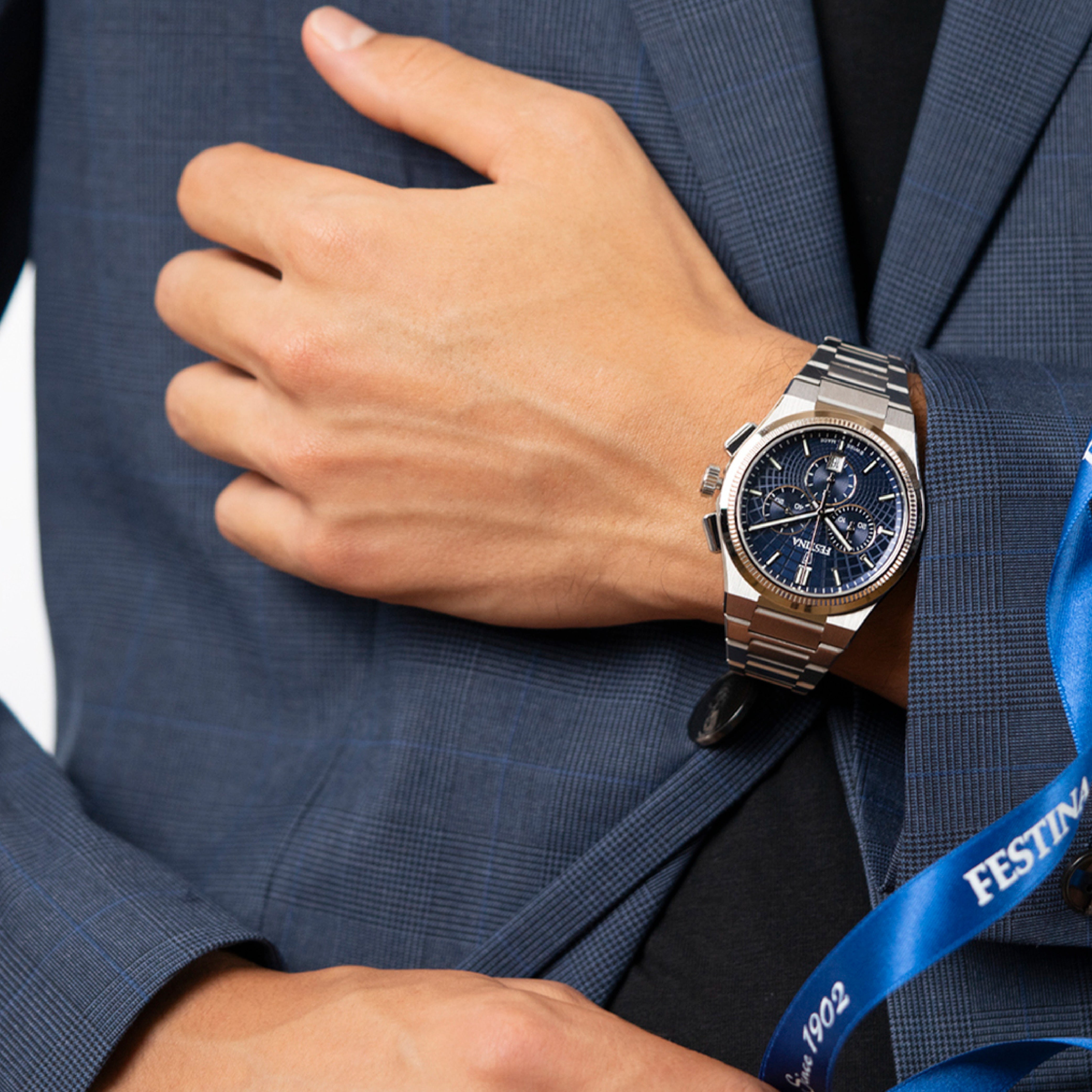 FESTINA SWISS MADE RIVÉ F20059/2 42mm