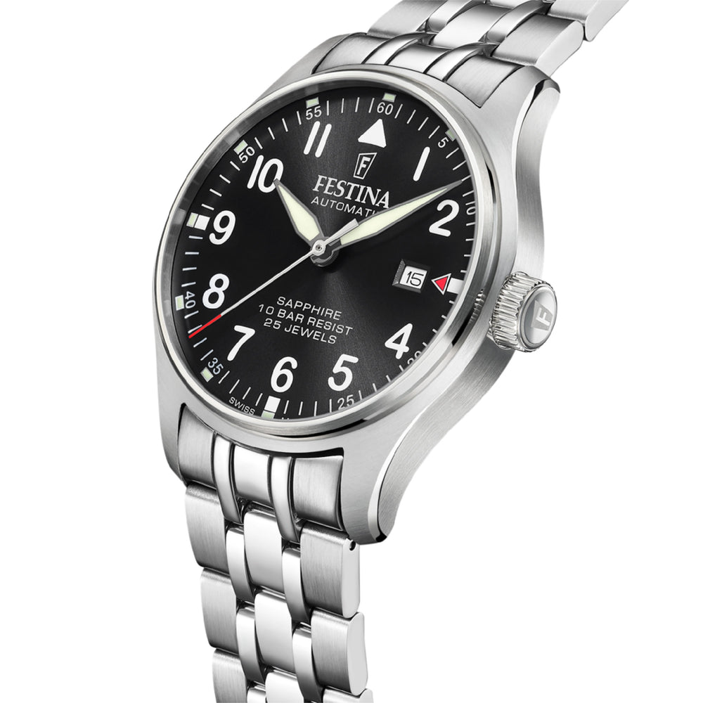 FESTINA SWISS MADE Aviator North Automatic F20151/D 43mm